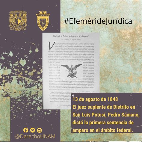 Facultad De Derecho On Twitter Efeméridejurídica Undíacomohoy ⏳de