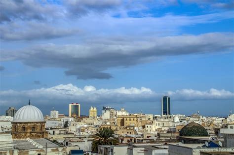 Premium Photo | City view of Tunisian capital Tunisia