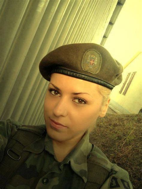 Hot Serbian Women Who Look Good In Uniform Pics