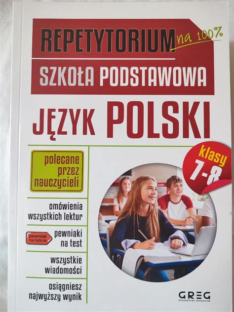 REPETYTORIUM na 100 J POLSKI kl 7 8 szk podst Ośno Lubuskie Kup