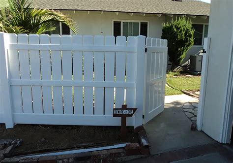 Vinyl Semi Privacy Fencing Styles Orange County Fencing Contractor