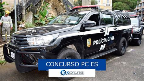 Concurso PC ES Suspenso Edital Para Delegado