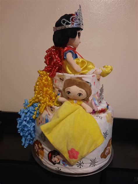 Disney Princess Diaper Cake - Etsy