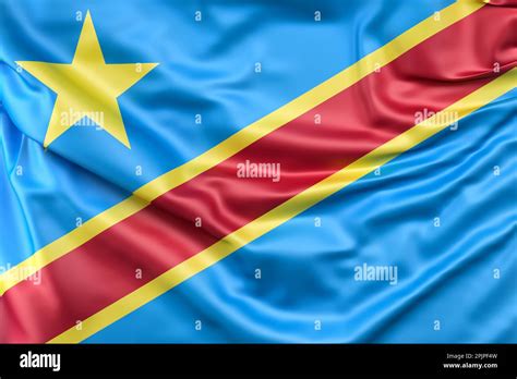 dr congo national flag  res stock photography  images alamy