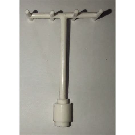 LEGO White Antenna 1 x 5 with Side Spokes (3144) | Brick Owl - LEGO ...