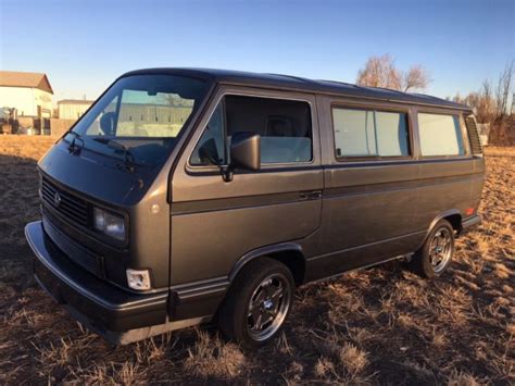 Vw Vanagon Bus Very Rare Wolfsburg Edition Weekender Aka Carat