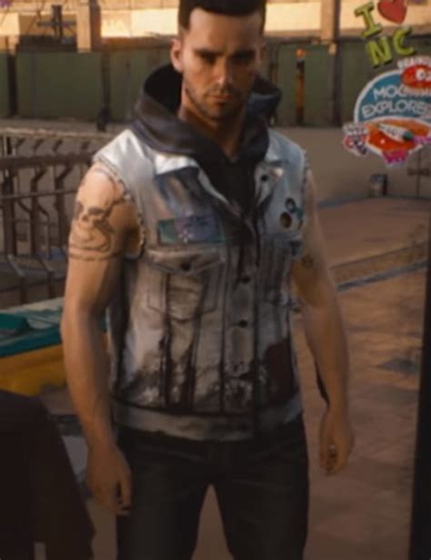 Cyberpunk 2077 V Character Vest Hollywood Jacket