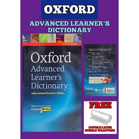 OXFORD ADVANCED LEARNER'S DICTIONARY NEW 8th EDITION- INTERNATIONAL ...