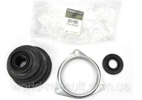 Renault (Original) 7701470567 - Комплект пыльника шруса (внутренний ...
