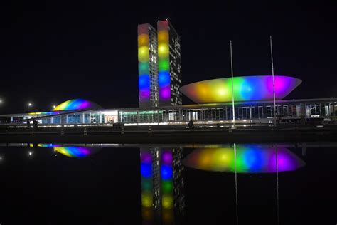 Congresso Iluminado Dia Internacional Do Orgulho LGBTQIA Flickr