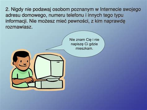 Ppt Zasad Bezpiecznego Korzystania Z Internetu Powerpoint