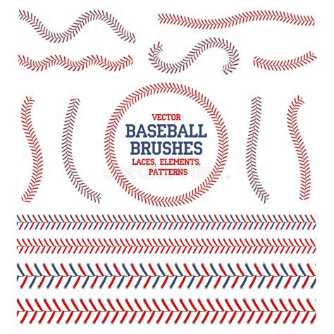 Baseball Lace Vector