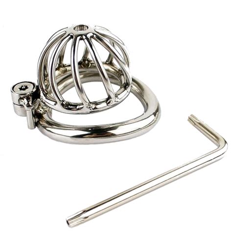 Cage de Chasteté Métal Sans Cadenas BDSM Univers