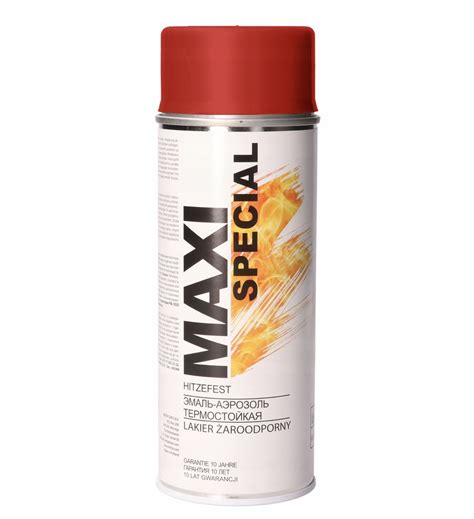 Maxi Farba Aroodporna T Umik W Spray Czerwony Mx Za Z Z