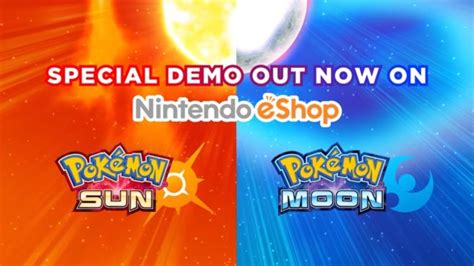 Pokemon Sun Moon Demo Launch Trailer