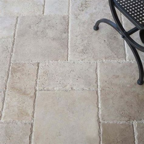 Classic Travertine Chiseled French Pattern Stonemart