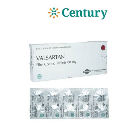 Jual Valsartan Mg Strip Tab Obat Jantung Hipertensi Jakarta