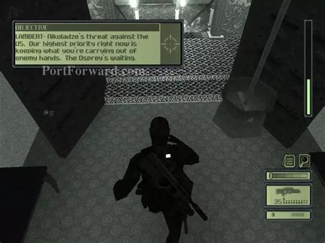 Splinter Cell Walkthrough Presidential Palace