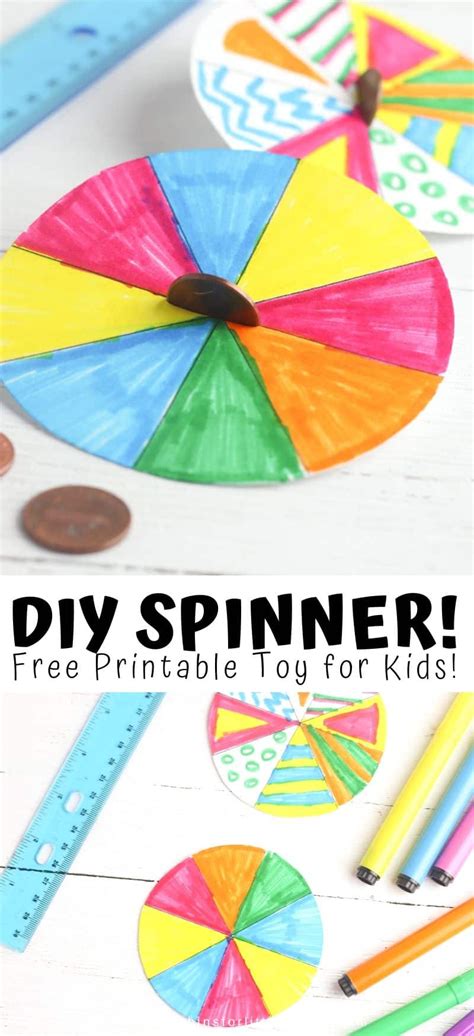 Make A Penny Spinner For Cool Science Paper Spinners Spinners Diy