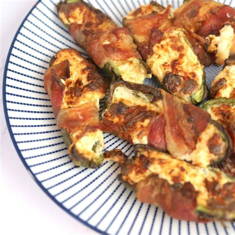 air fryer bacon wrapped jalapeno poppers