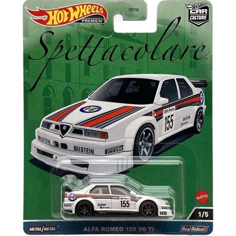 Hot Wheels Premium Spettacolare Alfa Romeo V Ti