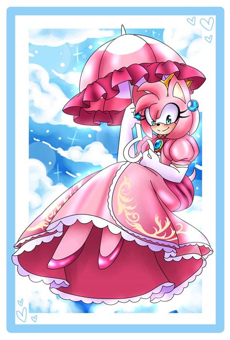 Amy Rose As Princess Peach