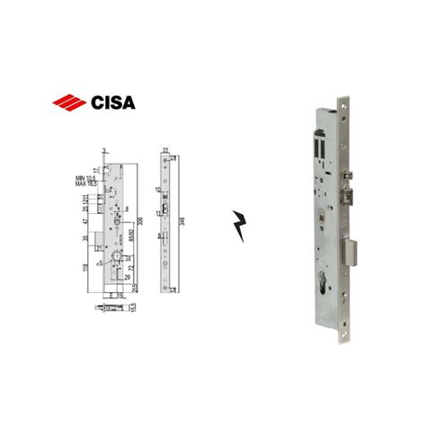 Elettroserratura Cisa Art Per Montanti Italia Ferramenta