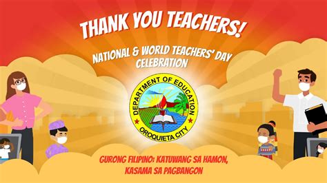 2021 National And World Teachers Day Celebration Youtube