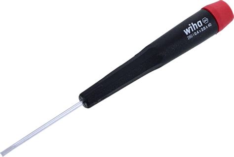 Wiha 26022 Slotted Screwdriver With Precision Handle 20 X 50mm Flat