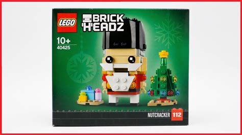 LEGO BrickHeadz 40425 Nutcracker Speed Build YouTube