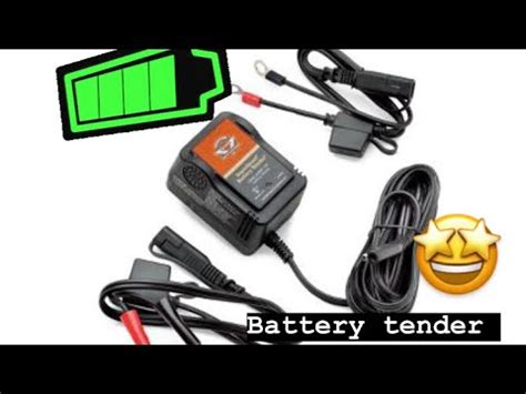 Battery Tender For Your Harley Davidson Youtube