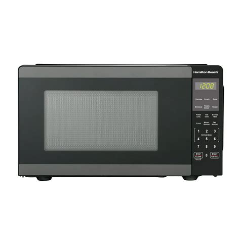 0.9-Cu Ft Hamilton Beach Countertop Microwave Oven (Stainless Steel or ...