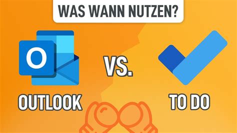 Der Vergleich Outlook Aufgaben Vs Microsoft To Do Youtube