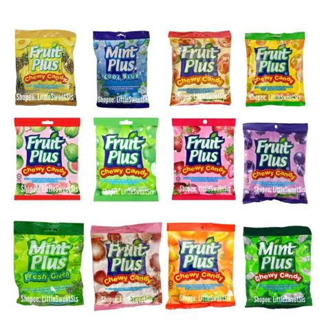 Fruit Plus Chewy Candy 150g 6 Flavours Lazada