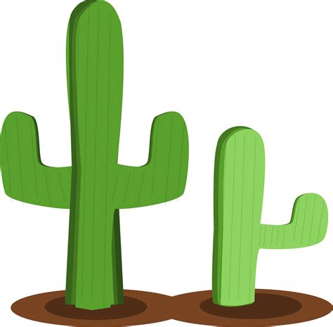 cactus transparent background 22189189 Vector Art at Vecteezy