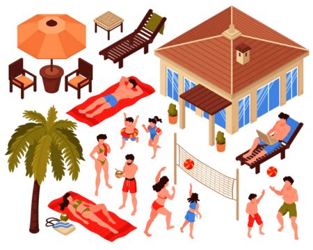 Beach House PNG, Vector, PSD, and Clipart With Transparent Background ...