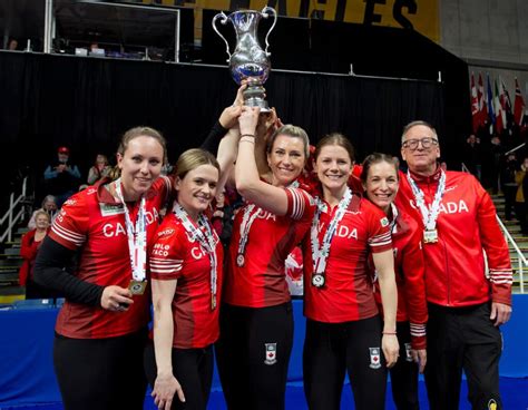 World Womens Curling Championship Gold For Canada