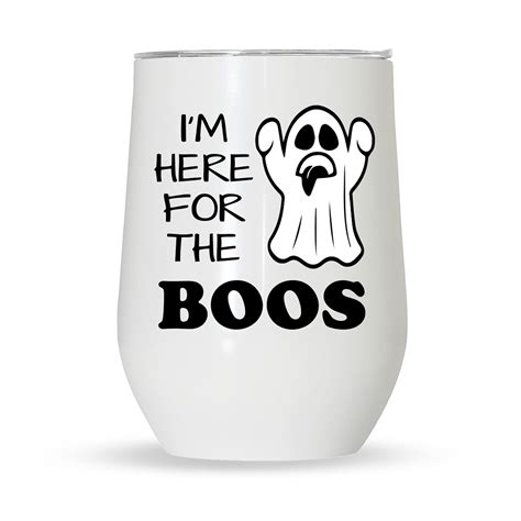 Ghost Wine Glass A Spooky Addition To Your Halloween Party Decor