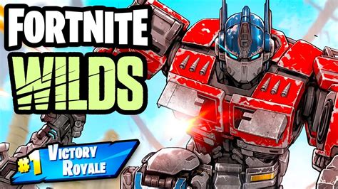 Optimus Prime Wilds Fortnite Chapter Season Youtube