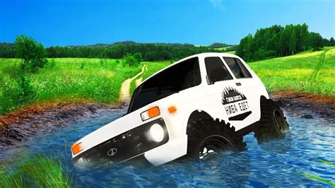 ЖЕСТКИЙ ТЕСТ ДРАЙВ ДЛЯ НИВЫ НА БЕЗДОРОЖЬЕ - ПОДГОТОВКА НИВЫ 3D к off ...