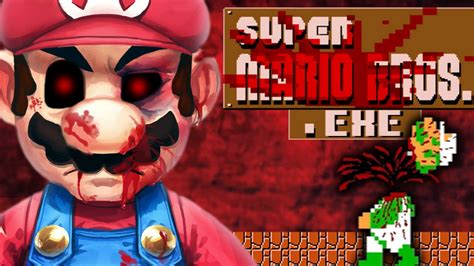 Mario Exe The Best Exe Game Ever Super Mario Horror Game Youtube