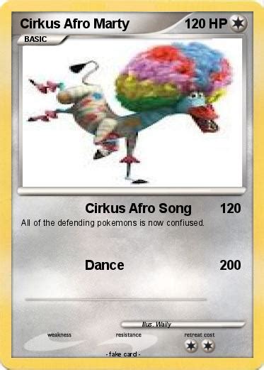 Pokémon Cirkus Afro Marty - Cirkus Afro Song - My Pokemon Card