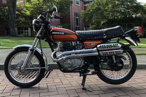 No Reserve 1975 Honda Cl360 Scrambler For Sale On Bat Auctions Sold