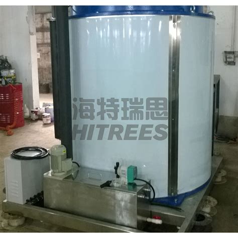 Tons Fresh Salt Water Containerized Flake Ice Machine Price Flake