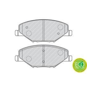 6RU698151B Brake pad set OEM part number