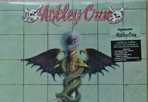 MOTLEY CRUE DR Feelgood LP 40th Anniversary Remastered Vinyl Sealed EUR