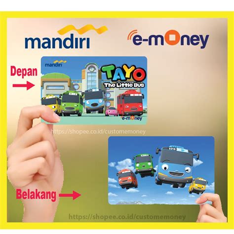 Jual Emoney Tayo The Little Bus Kartun Movie Etoll Emoney Mandiri Flazz