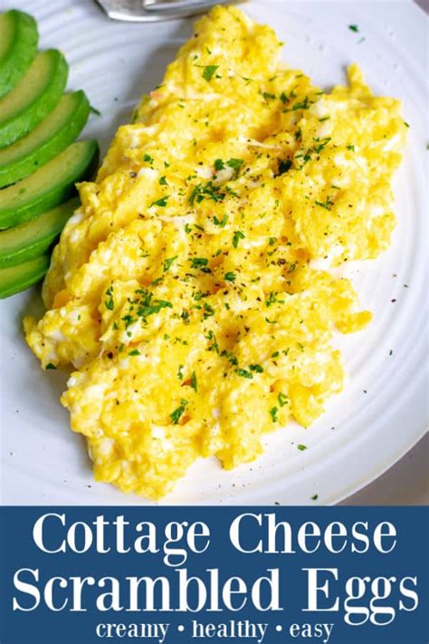 Healthy Cottage Cheese In Scrambled Eggs Recipe The Schmidty Wife Artofit