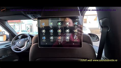 BMW X5 F15 MONITOARE TETIERE YouTube