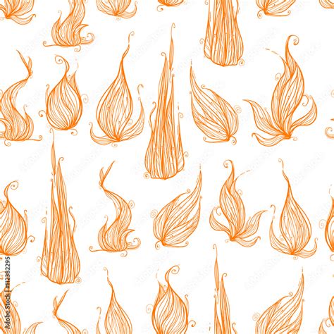 Seamless texture with flames. Great textures for your design. Stock ...